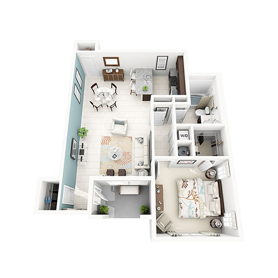 Miami Apartments | Floor Plans | Altis Kendall Square